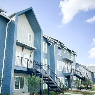 apartment building exterior