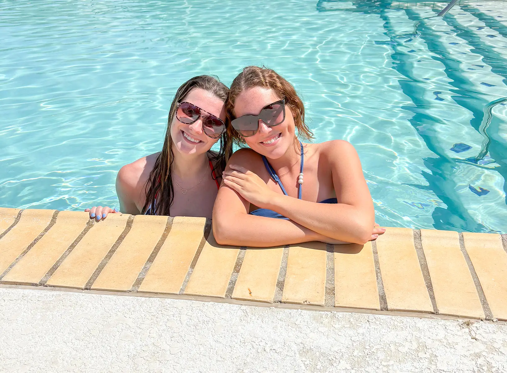 resort style pool